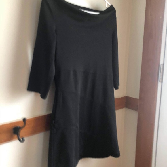 Royal Robbins | Three-quarter sleeves black dress. Size Small. - Picture 3 of 9